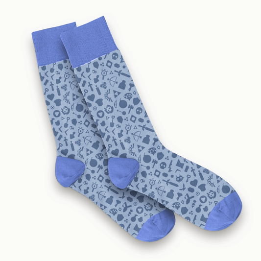 Icons Socks - Blue