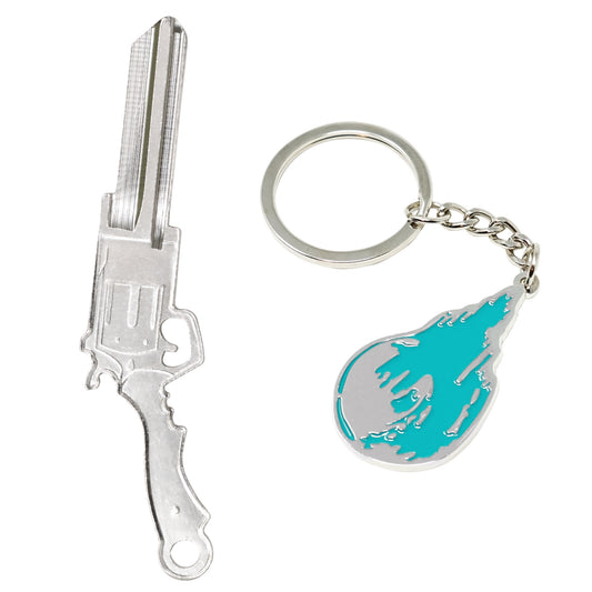 Gunblade Revolver + Materia Meteor