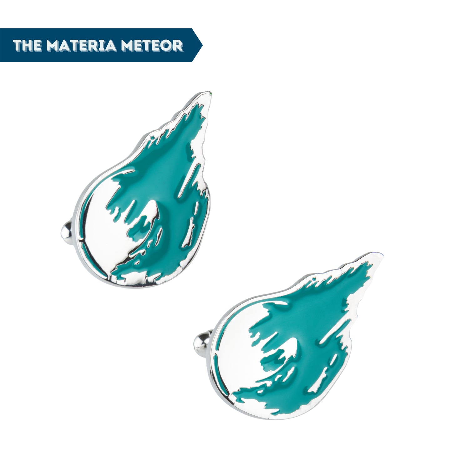 SOLDIER's Sword + Materia Meteor Cufflinks