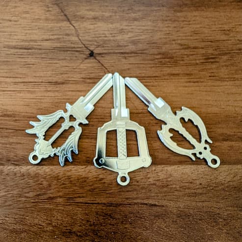 Kingdom Key + Key of Light + Key of Darkness