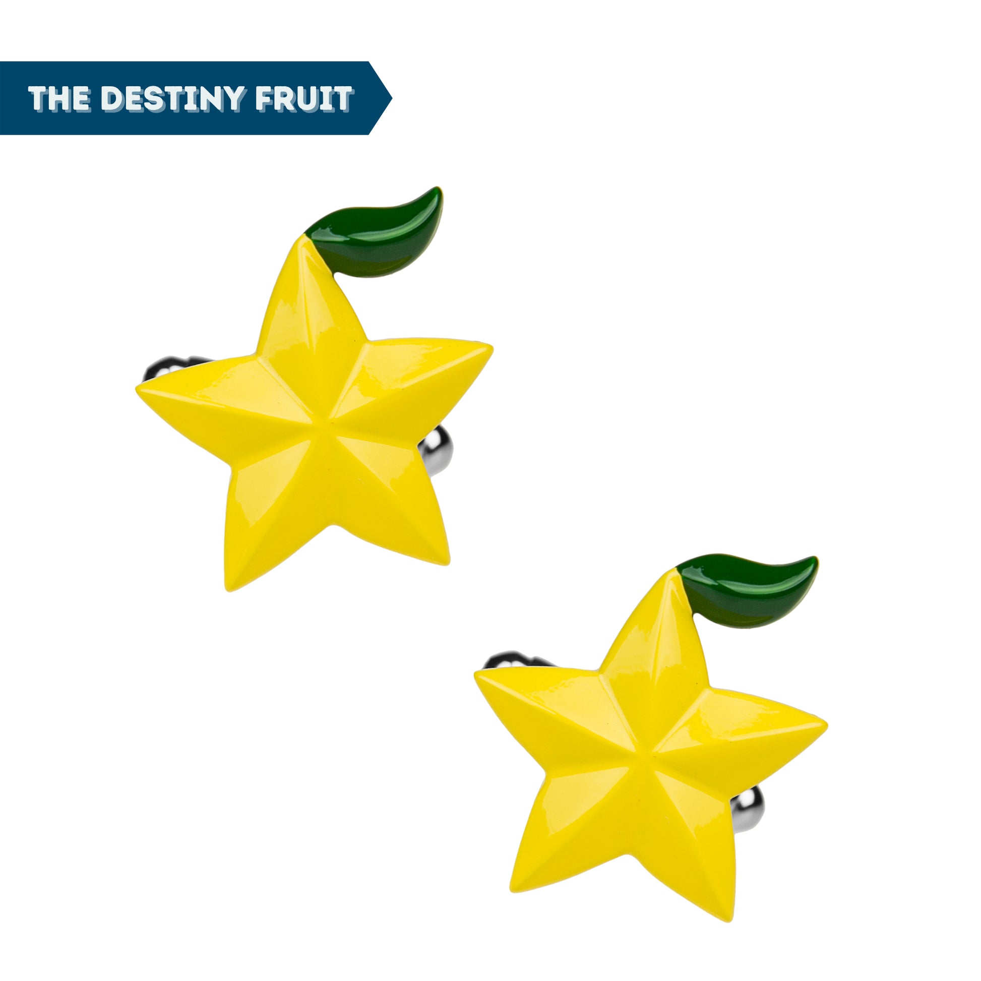 Kingdom Key + Destiny Fruit Cufflinks
