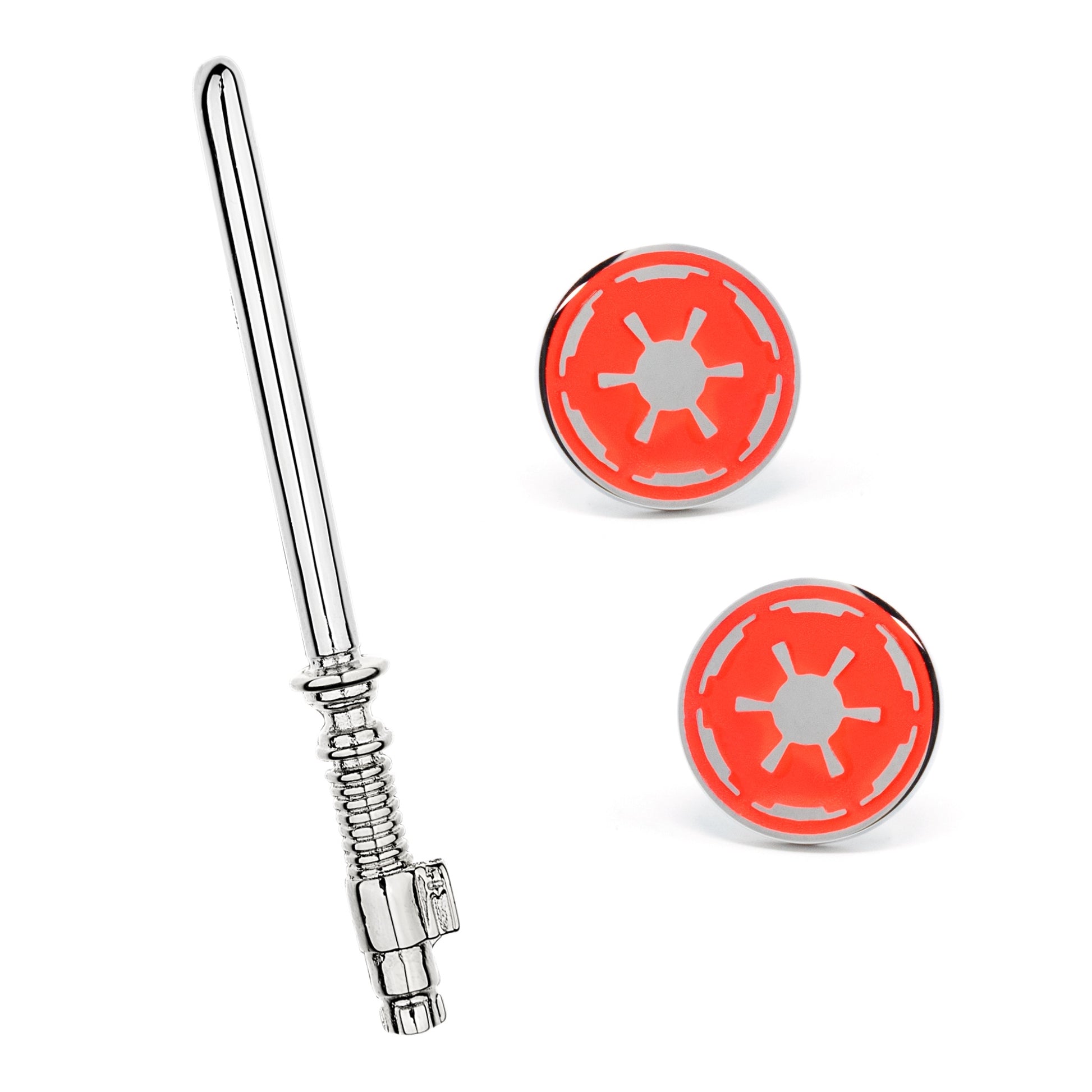 Light Laser Sword + Empire Emblem Earrings