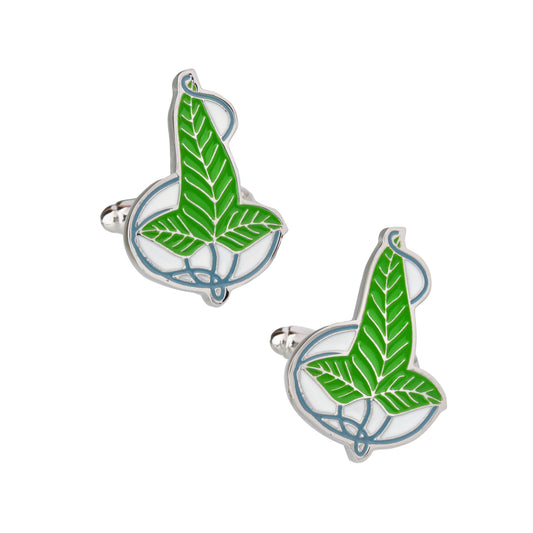 The Elvish Leaf (Cufflinks)