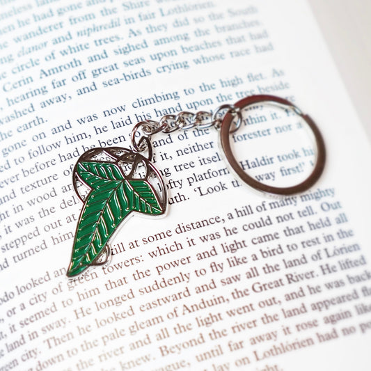 The Elvish Leaf (Keychain)